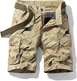 Men's Casual Sports Shorts Quick Dry Fashion Fit Twill Cargo Shorts Shorts with Pockets (Color: PA4-XL)