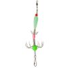 Double Row Cuttlefish Soft Hook; Carbon Steel Spineless Umbrella Squid Hook; Fishing Tackle For Freshwater Saltwater