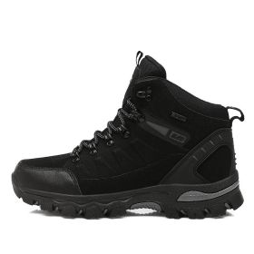 Waterproof Hiking Shoes (Color: Black)