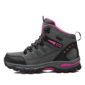 Waterproof Hiking Shoes (Color: Pink)