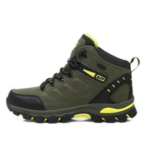 Waterproof Hiking Shoes (Color: Army Green)