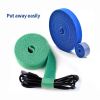 Back-to-back Velcro Fishing Rod Nylon Self-adhesive Tape Hook Hair Same Body Velcro Fishing Tools Data Cable Power Cable Managem