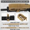 QD Sling 2 Point Sling Quick Adjust Gun Sling with HK Hook Soft Shoulder Pad Sling, Rifle Sling for Hunting Tactical Strap